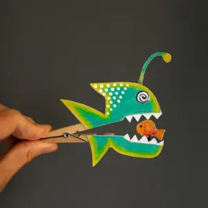 3D Cake Slice and Peg Snap Art Holiday Program