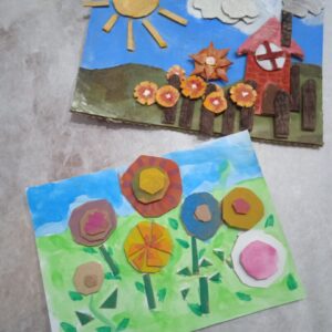 3 July - Made from cardboard