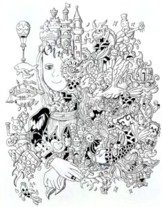 Ethan Chen lisa in lines