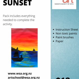 Paint a sunset