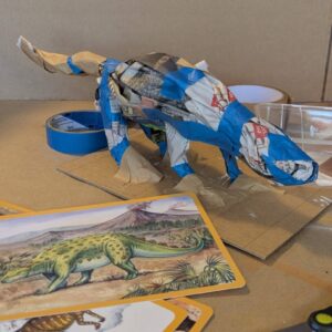 Paper sculptures: make your pet, or maybe dinosaurs?-1 Oct 2026 Holiday programme