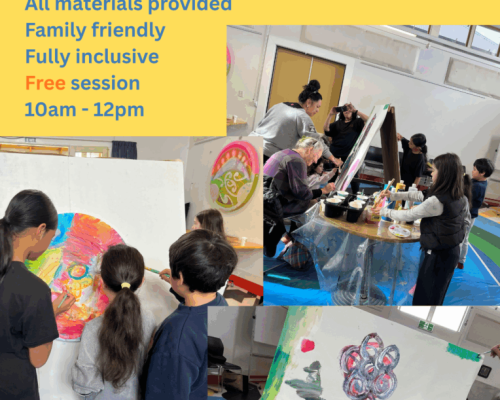 Join Yaniv Janson for a Community Canvas painting session